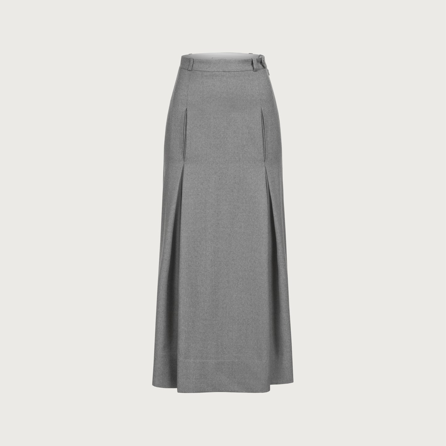 Grey maxi skirt