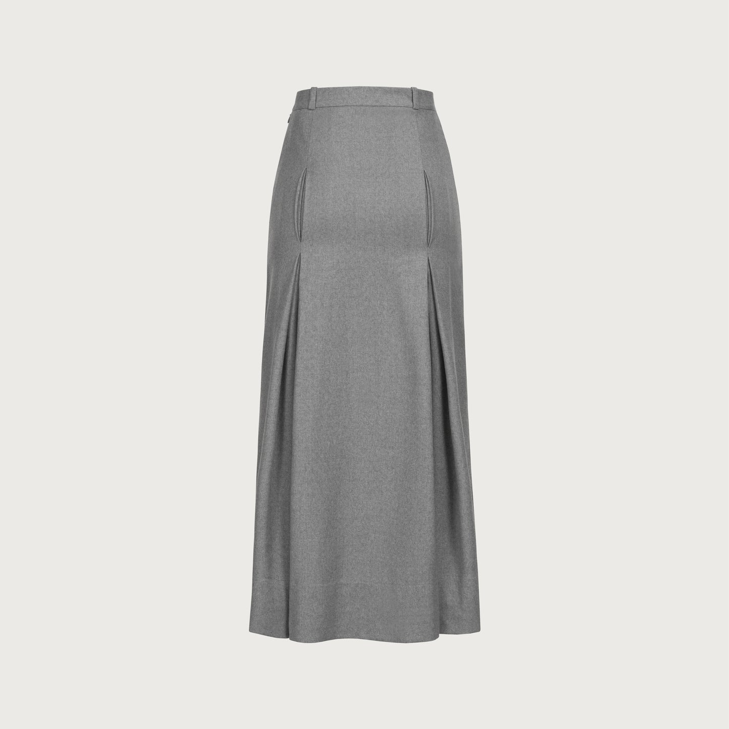 Grey maxi skirt