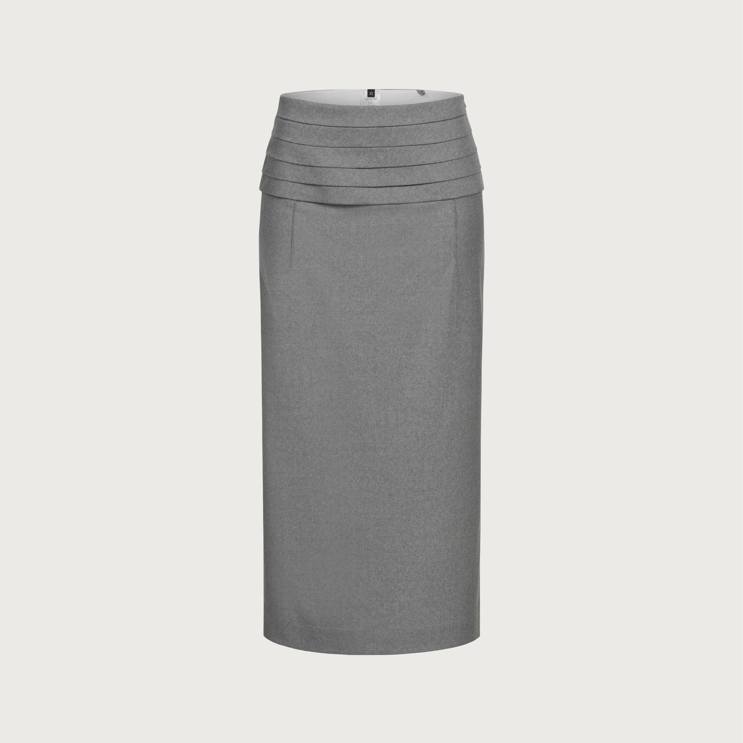 Skirt with pleats